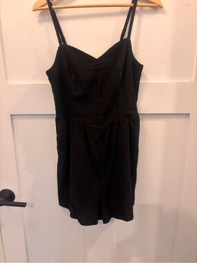 Old Navy Black Spaghetti-Strap Mini Dress
